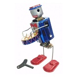 Welby Tin Treasures Robot Drummer Welby Tin Treasures Robot Drummer